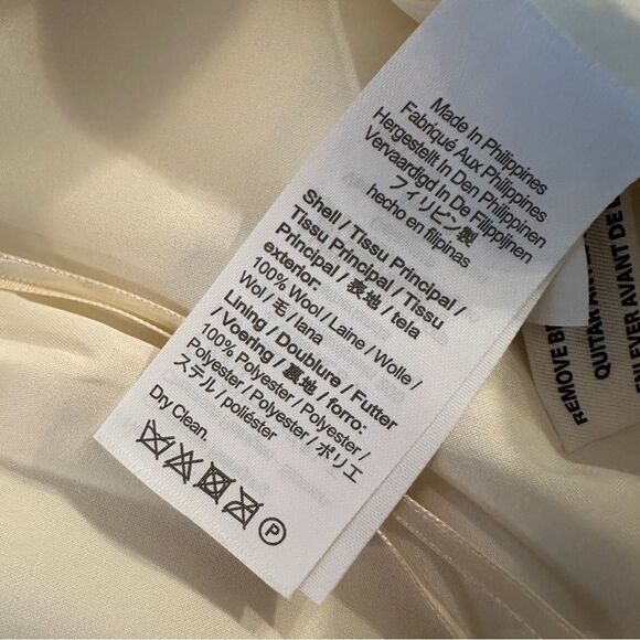 J. Crew Cream Wool Mini Skirt - Picture 3 of 6